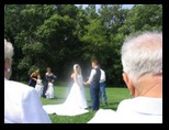 July Wedding 2003 Bekah and Chris in Wisconsin