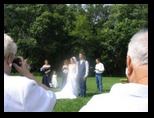 July Wedding 2003 Bekah and Chris in Wisconsin