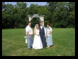 July Wedding 2003 Bekah and Chris in Wisconsin