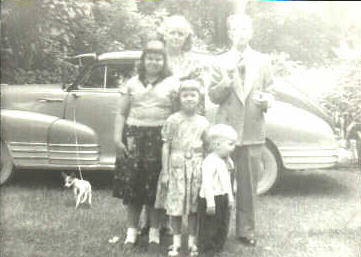 Hillestad Family in 1955