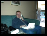 Dennis on the phone